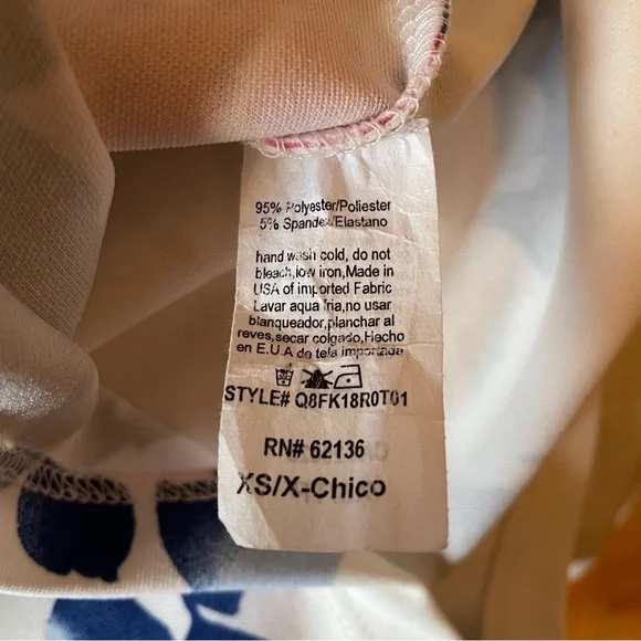 GUESS White Floral Dress, XS - Picture 7 of 7